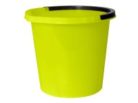 Wiadro ATLANTA z rączką limonkowe 10 l