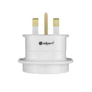 DPM Adapter podróżny UK biały