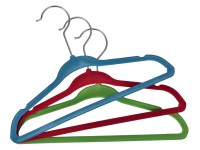 Wieszak welurowy mini 3 sztuki Wieszak welurowy mini 3 sztuki