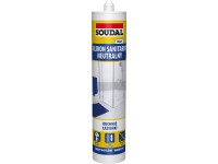 Soudal Silikon neutralny sanitarny 280 ml biały Soudal Silikon neutralny sanitarny 280 ml biały