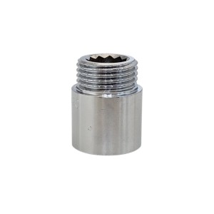 Fluvius Przedłużka GW/GZ chrom 3/4" x 30mm