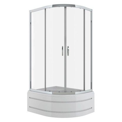 Signika Kabina prysznicowa Arco 100 asymetryczna uniwersalna