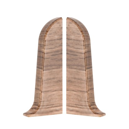 Zakończenie do listwy Magnum, kolor pinia szlachetna, wym. 22 mm x 65 mm