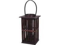 Latarnia WILLOW brązowa 22,5 cm x 37,5 cm Latarnia WILLOW brązowa 22,5 cm x 37,5 cm