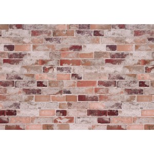 Okładzina ścienna Ceramics Tisa, imitacja cegły, 67,5x400cm, do dekoracji ścian.
