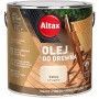 Altax olej do drewna, odcień Bielony, do tarasów, podłóg i mebli ogrodowych.