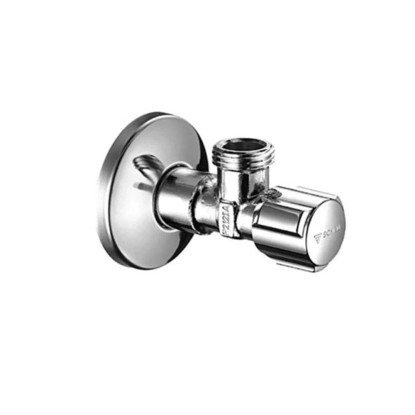 Schell Zawór kątowy bez filtra z rozetą 1/2"-3/4"