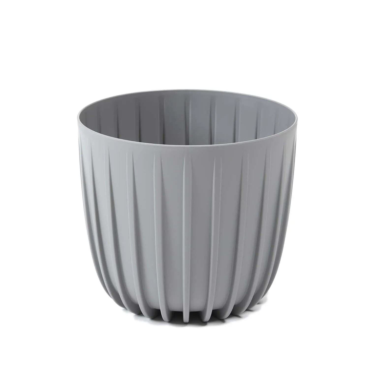 Osłonka Mira niska szara - śr. 13 cm