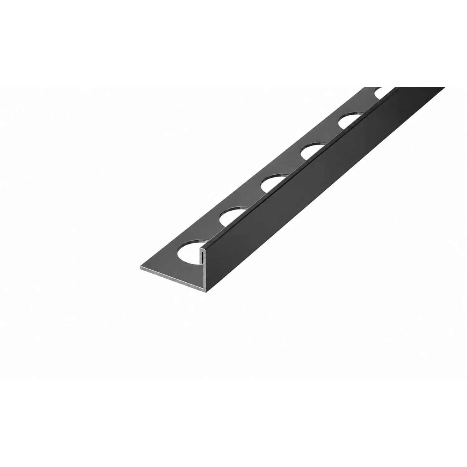 Eviso Listwa wykończeniowa L czarny mat 12,5 x 2700 mm