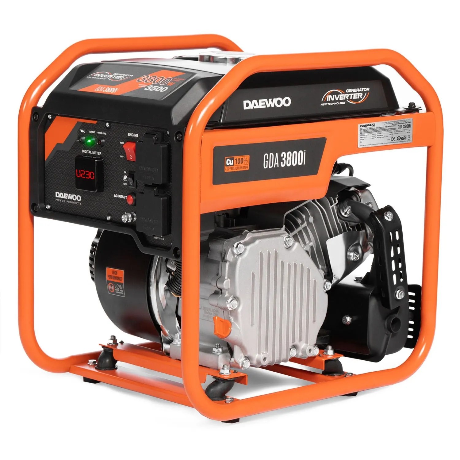 DAEWOO Agregat prądotwórczy GDA 3800i 3800W
