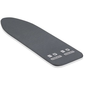 Pokrowiec na deskę do prasowania Leifheit Thermo Reflect S/M w kolorze antracytowym, do desek o wymiarach do 125x40 cm.