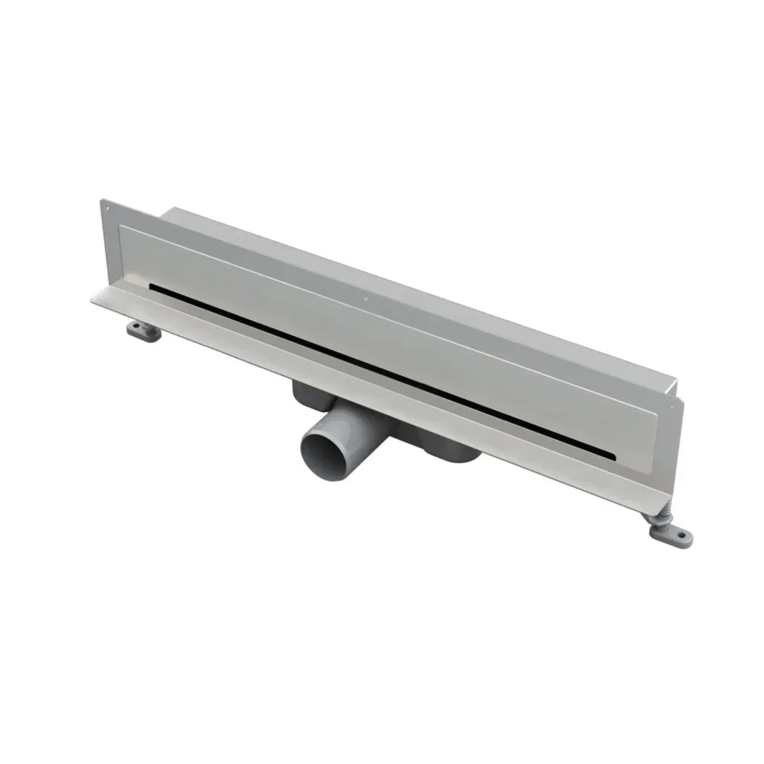 Target Odpływ ścienny stalowy 30 cm