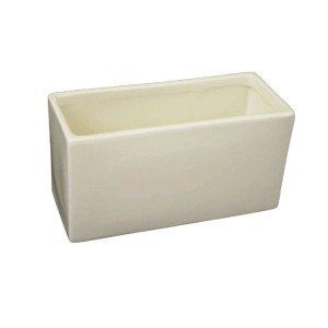 Osłonka ceramika Lazio creme - 22x9,4x11 cm
