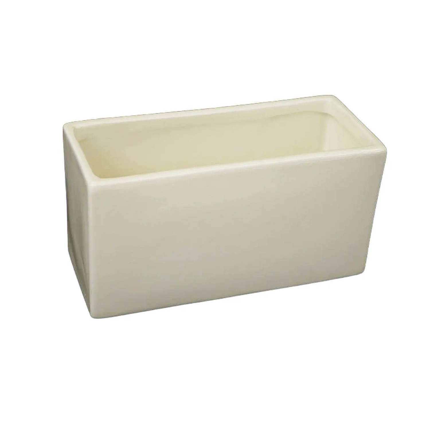 Osłonka ceramika Lazio creme - 22x9,4x11 cm