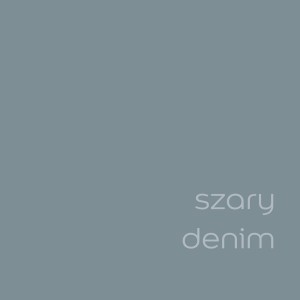 Próbka koloru: t.b.t. farba do ścian w kolorze szarego denimu do wnętrz.