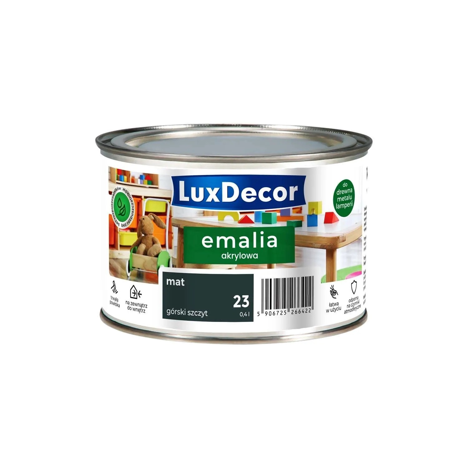 Luxdecor Emalia akrylowa Górski Szczyt mat 0,4l