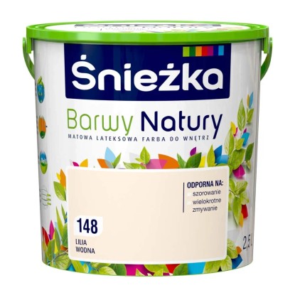 Farba Śnieżka Barwy Natury lilia wodna 2,5 l