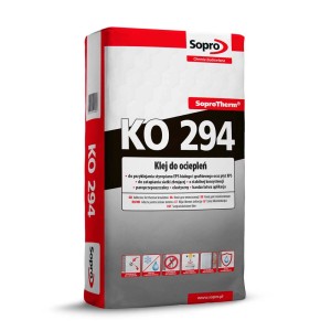 Zaprawa klejowa SoproTherm KO 294 do płyt izolacyjnych, odpowiednia do EPS i XPS. Worek w sklepie internetowym OBI.