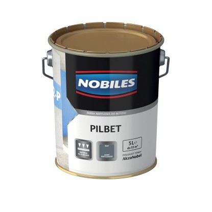 Nobiles Emalia Pilbet szara portlandzka 5l