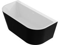 Centrum Wanna Latina wolnostojąca biało-czarna Centrum Wanna Latina wolnostojąca biało-czarna