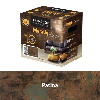 Zestaw Metaliq do dekoracji PATINE 10m2
