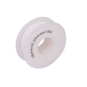 Taśma uszczelniająca t.b.t., 19mm x 0.20mm x 15m, do instalacji hydraulicznych i grzewczych.