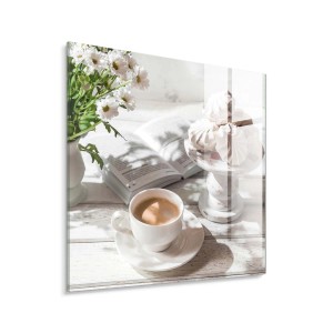 STYLER Obraz Glasspic MERINGUE GL507 30 x 30 cm