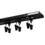 Kowalski Szyna aluminiowa podwójna SLIM żabka 280 cm czarna_6
