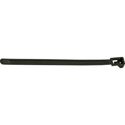 LUX-TOOLS Opaski do kabli czarne 2,2 x 120 mm, 100 szt.