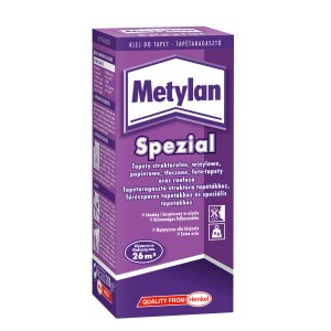 Metylan Spezial klej do tapet 200g do tapet strukturalnych, winylowych i papierowych.