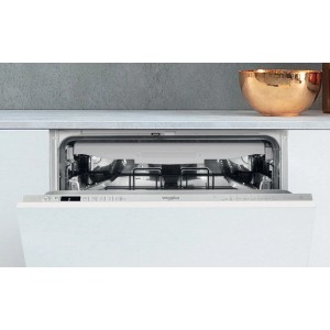 Otwarta, biała zmywarka do zabudowy marki t.b.t.