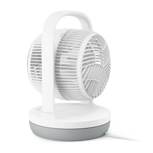 Biały wentylator stołowy z uchwytem. Kategoria: Wentylatory.