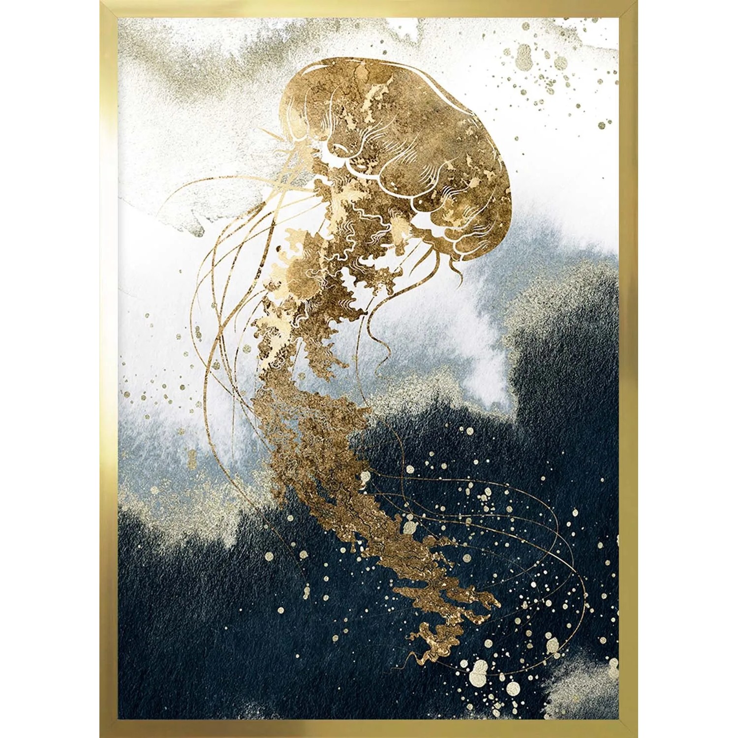 ARS LONGA Obraz JELLYFISH no.2 53 x 73 cm
