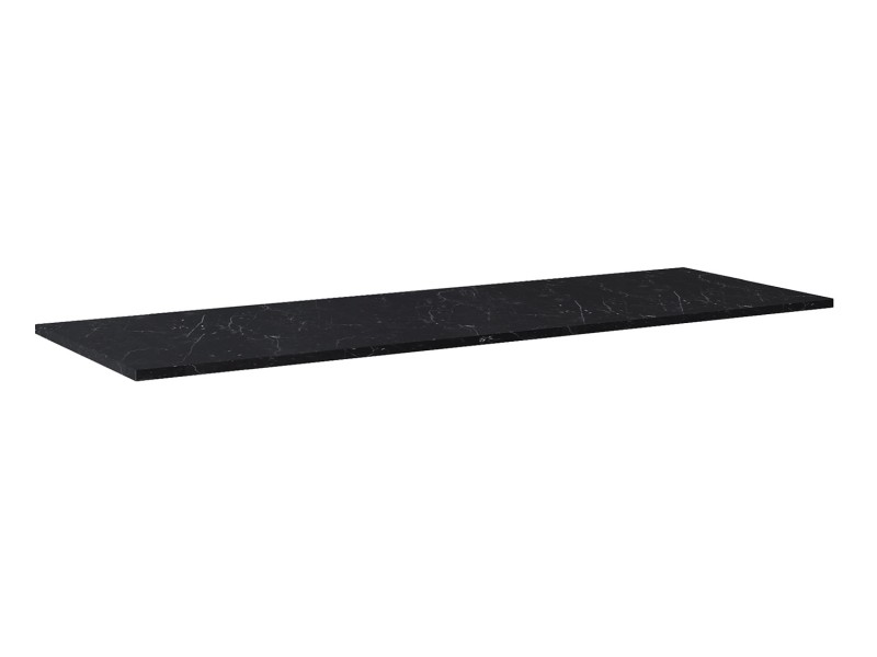 Blat marmur Marquina black matt 190 x 49,4 x 2 cm