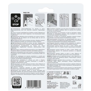 Tesamoll brązowa uszczelka piankowa I-profil do okien/drzwi. Samoprzylepna i odporna na warunki atmosferyczne.