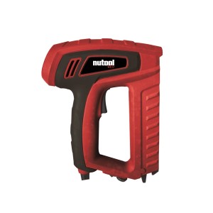 Czerwony zszywacz ręczny t.b.t. dla majsterkowiczów i profesjonalistów.