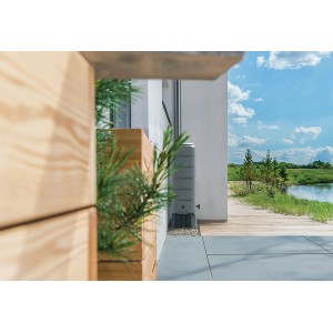 Prosperplast zbiornik na deszczówkę Tenso szary - 120 l