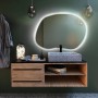Lustro LED TBorder Białe Neutralne 70x50 cm
