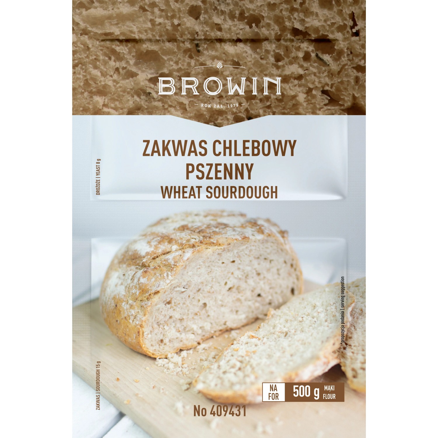 Zakwas chlebowy pszenny z drożdżami