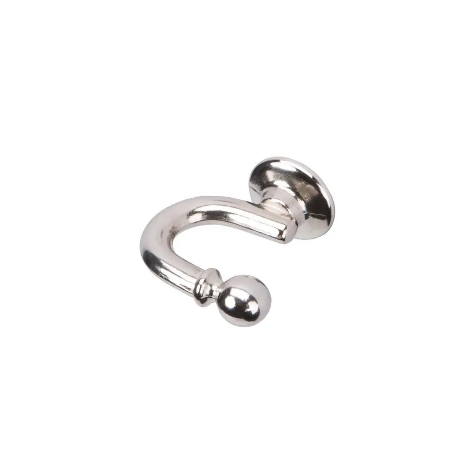 Haczyk dekoracyjny efekt stali 2 szt.