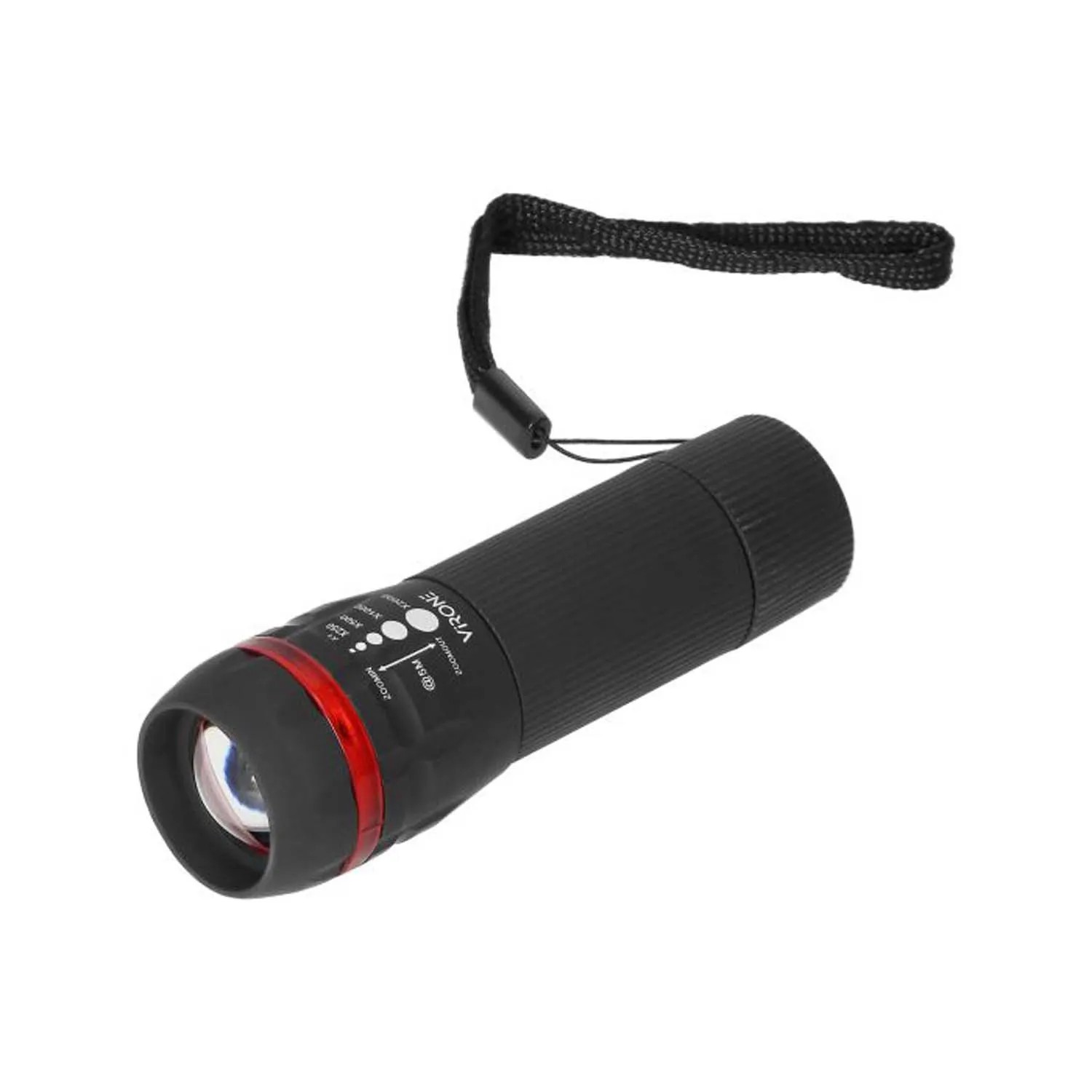 ViRone Latarka LED 1W 60lm 30m funkcja ZOOM