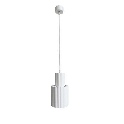 Light Prestige Lampa wisząca Tokio tuba 1xE27 max. 15W LED biała