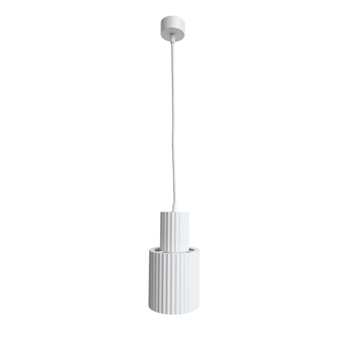 Light Prestige Lampa wisząca Tokio tuba 1xE27 max. 15W LED biała