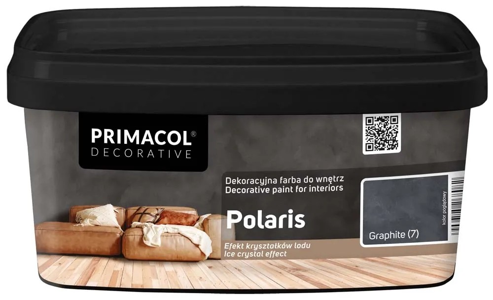 Farba dekoracyjna Polaris Graphite - 1 l