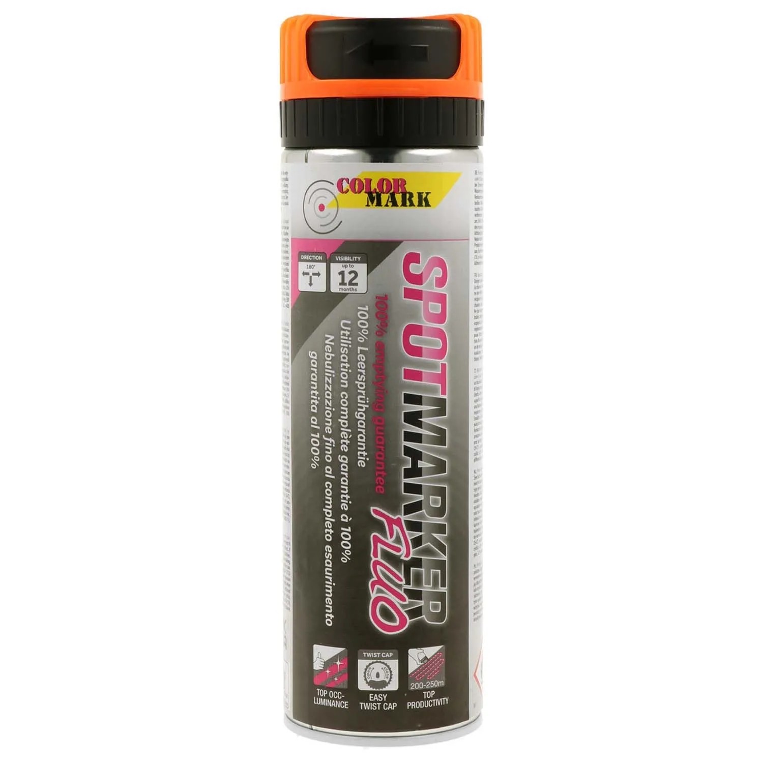 Dupli-Color Spray geodezyjny Colormark fluorescencyjny pomarańczowy 500 ml