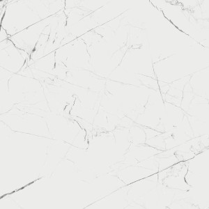 Jasna płytka podłogowa z efektem marmuru i szarymi żyłkami.