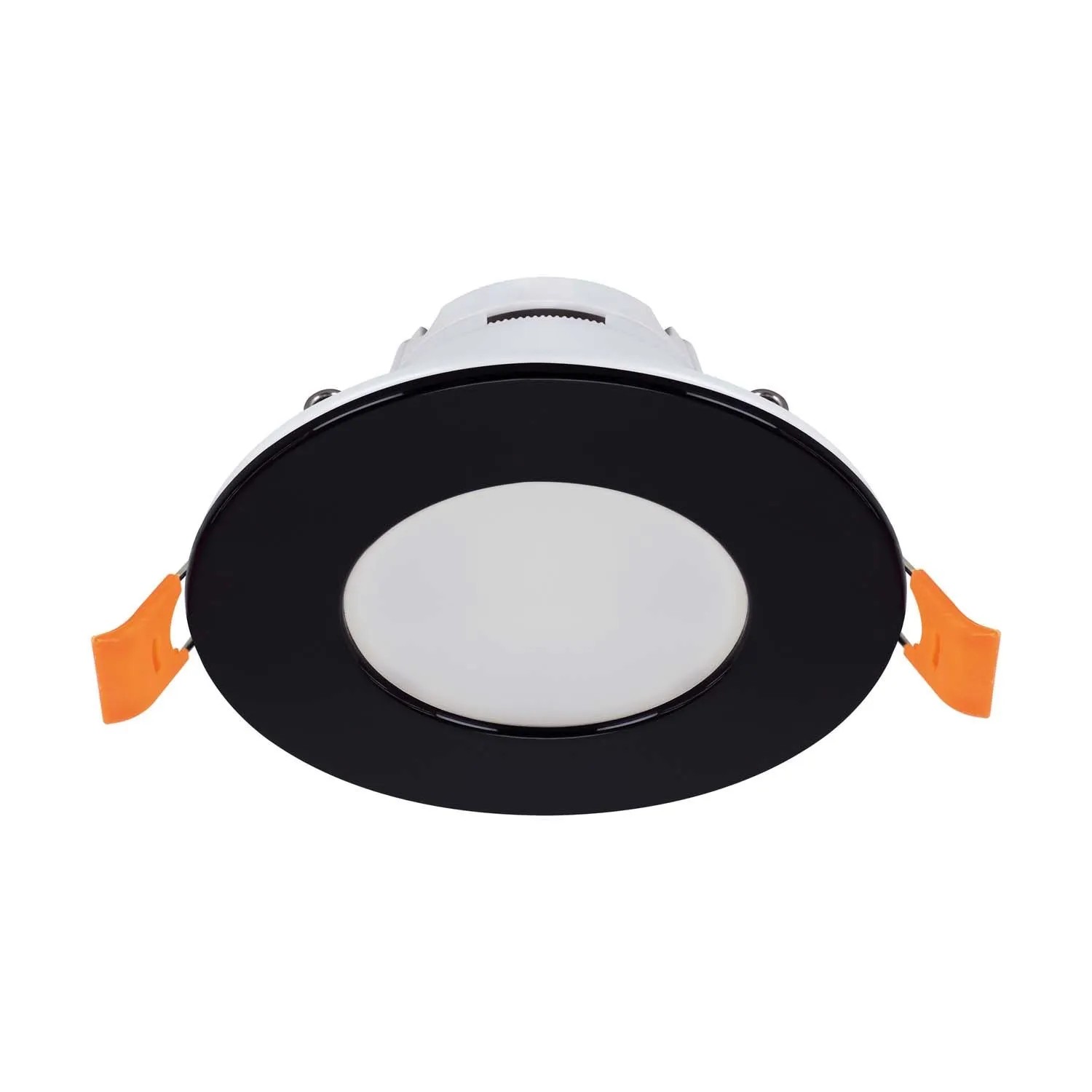 Struhm Lampa podtynkowa szczelna EWA LED C 7W CCT 610lm IP54/20 śr. 9cm czarna