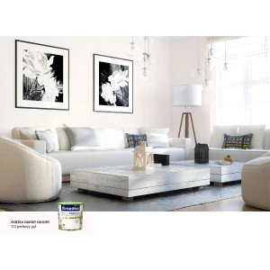 t.b.t. Kolorowe farby do ścian w aranżacji salonu.