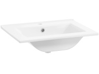 Defra Umywalka Metro 50 cm biała ceramiczna