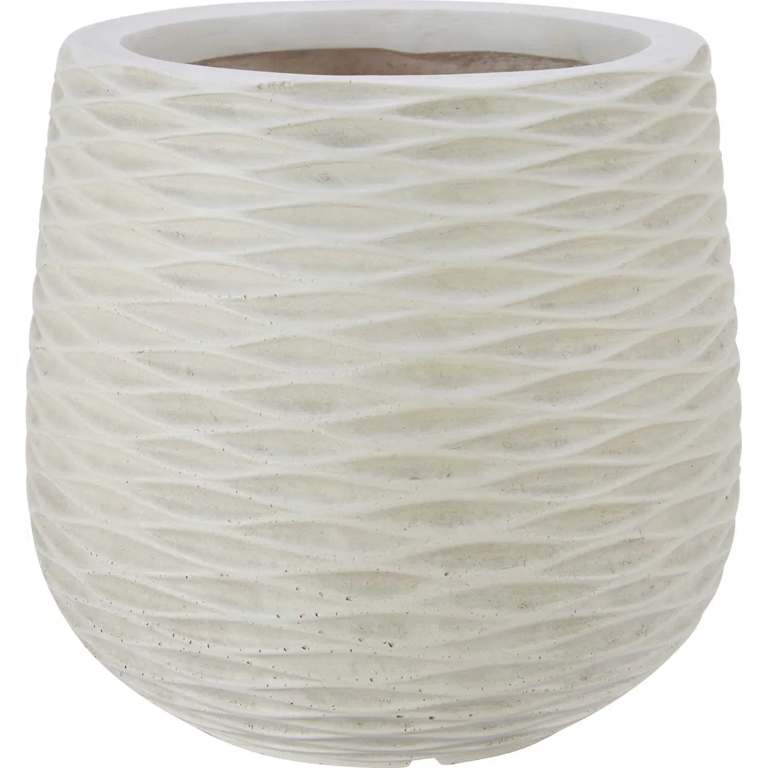 Donica Volterra kremowa - 24 x 22,5 cm